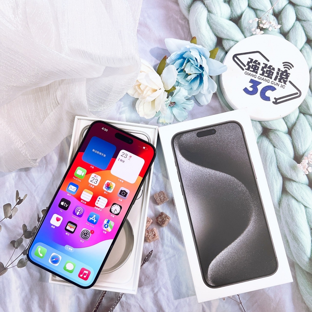 二手 iPhone15ProMax256G 黑*48764（店家保固）