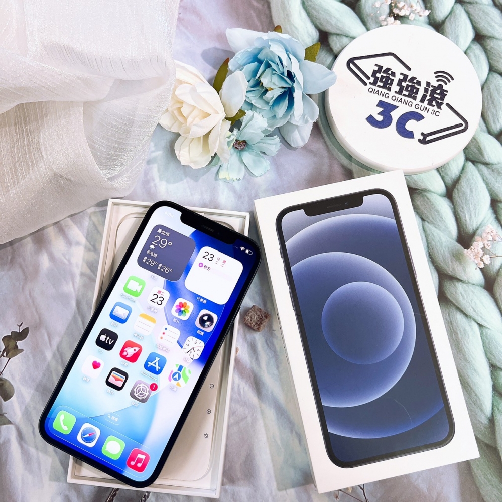 二手 iPhone12 128G 黑*03647（店家保固）