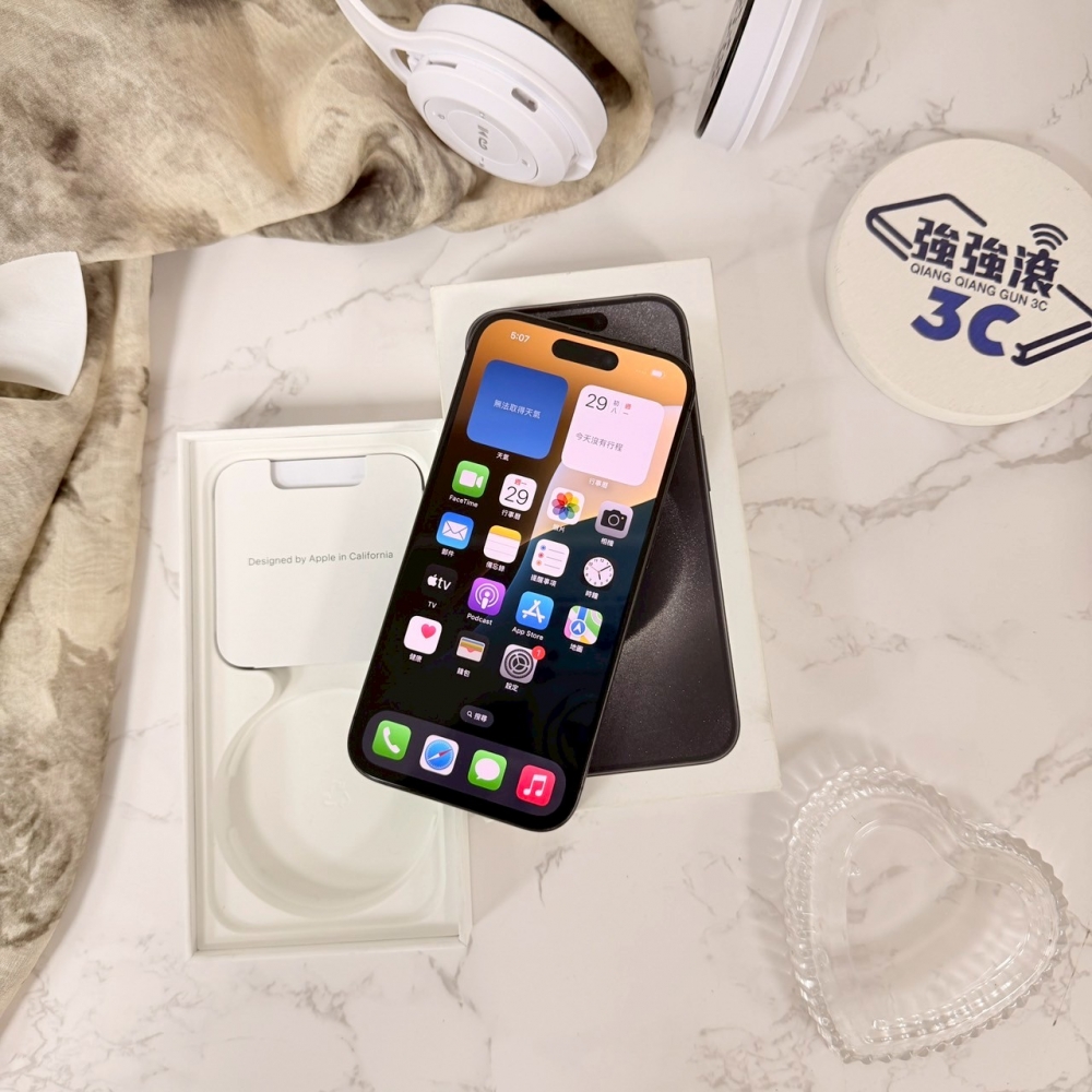 二手 15Pro256G黑色*56097（店保365天）