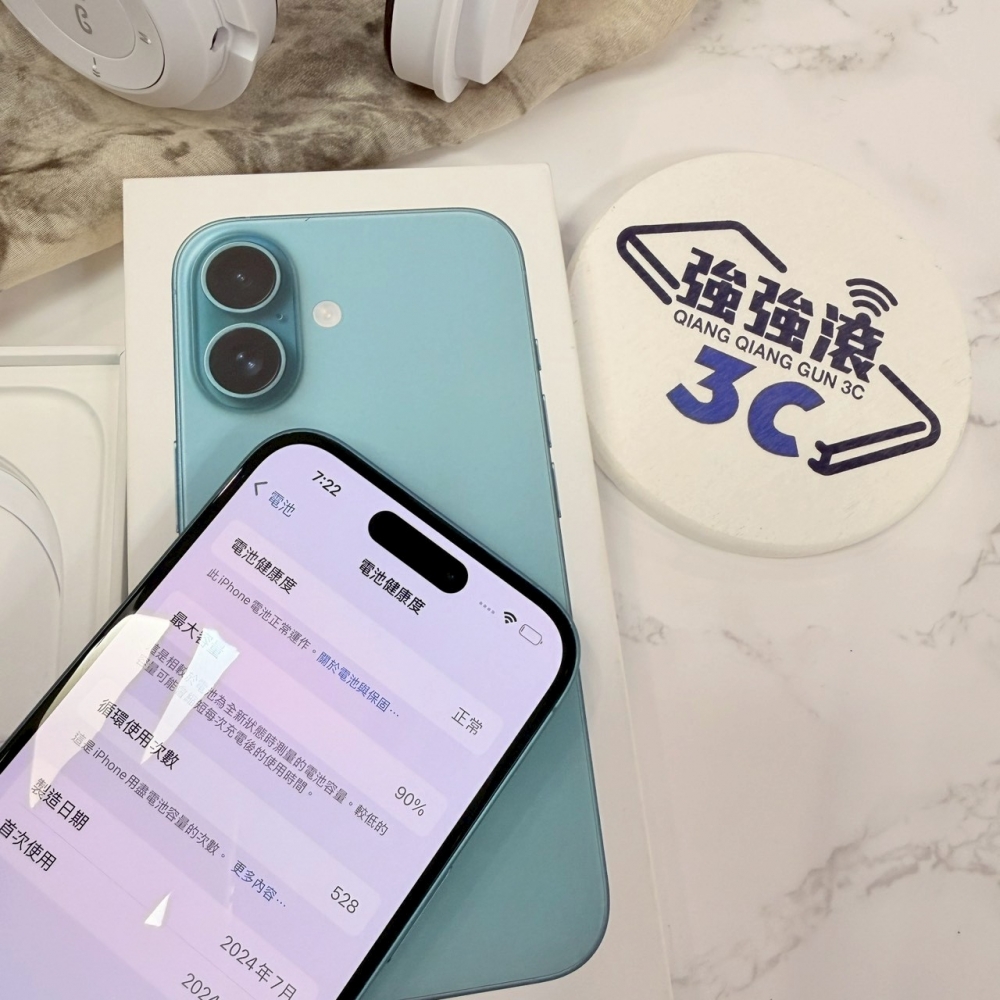 二手 iPhone16 128G 綠色*11898(原廠保內）