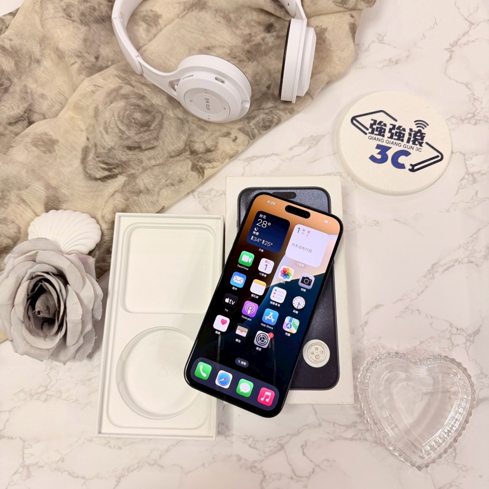 二手 iPhone15 ProMax 256G 藍色*39731(店家保固）