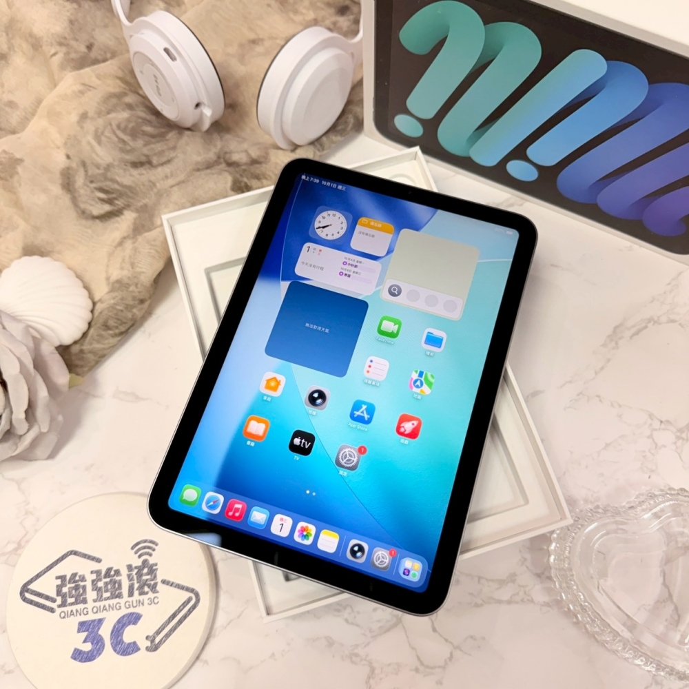 二手 iPad Mini7 128G 灰色*53PM6(原廠保內）