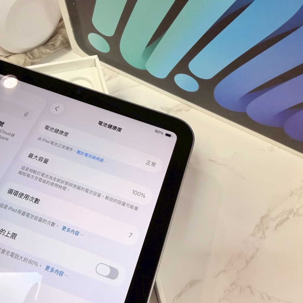 二手 iPad Mini7 128G 灰色*53PM6(原廠保內）
