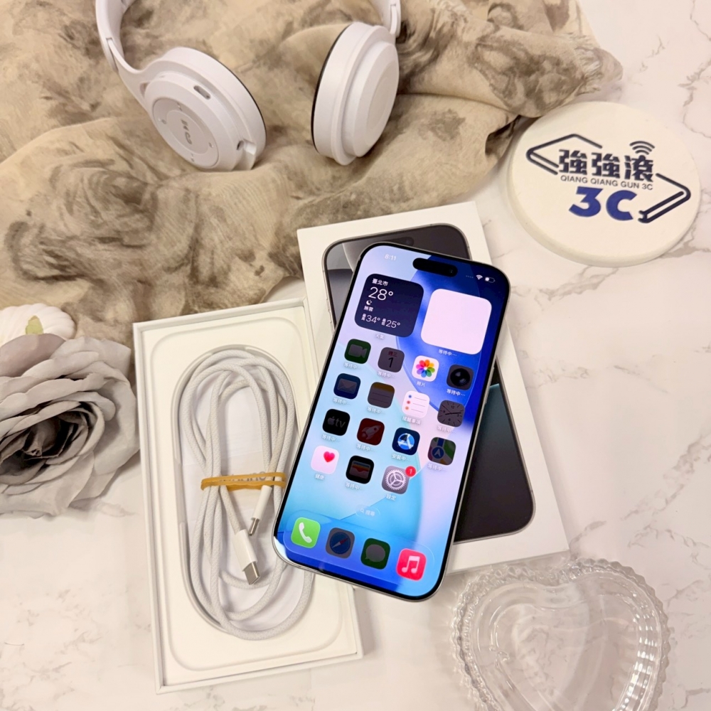 二手 iPhone16Pro 256G 白色*99838(店家保固）