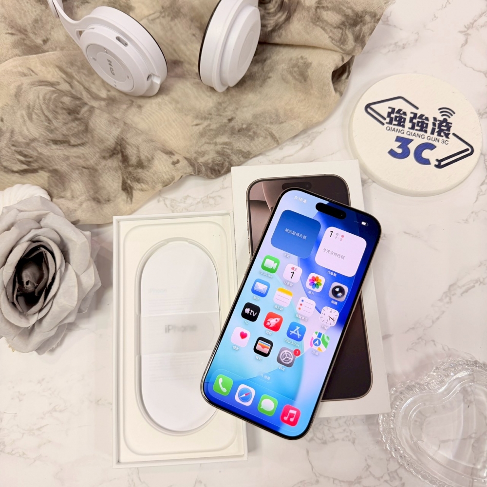二手 iPhone16Pro 128G 金色*37026(原廠保內）