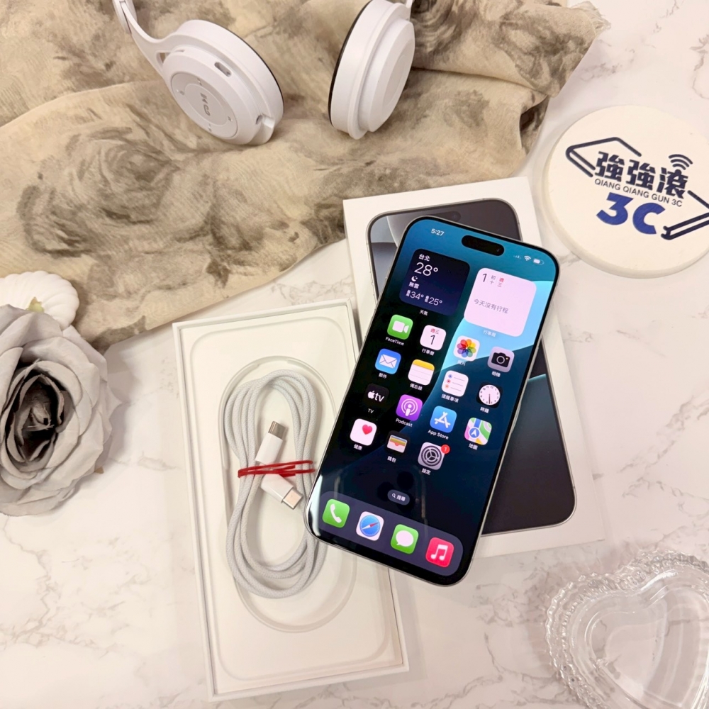 二手 iPhone16ProMax 512G 白色*84148(原廠保內）