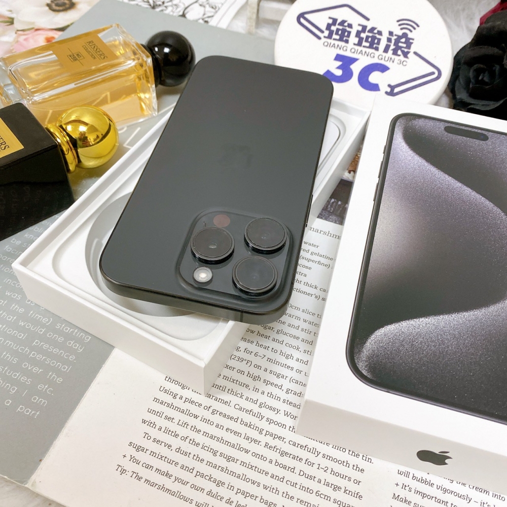 佳里-二手 iPhone15 Pro 512G 黑色 #12744（店家保固365天）