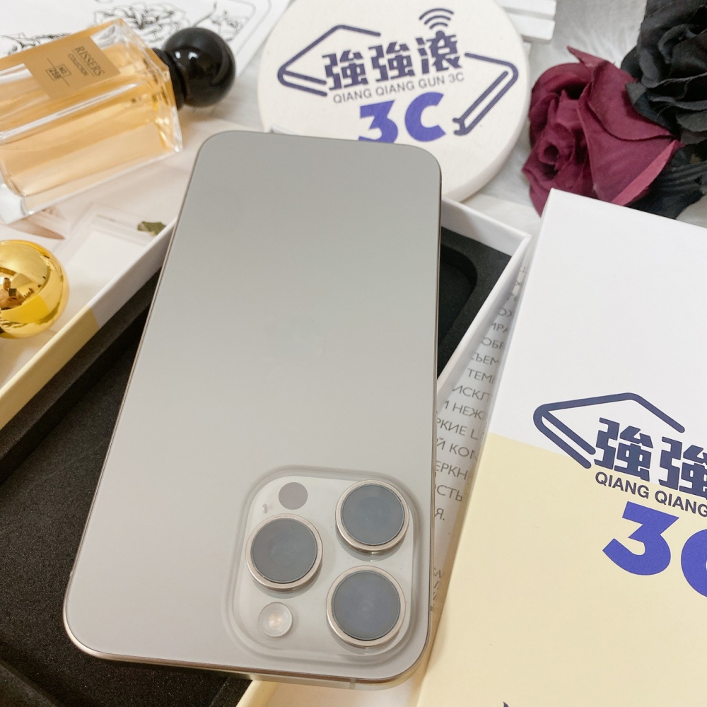 佳里-二手 iPhone15 Pro Max 512G 原色 #12172（店家保固365天）