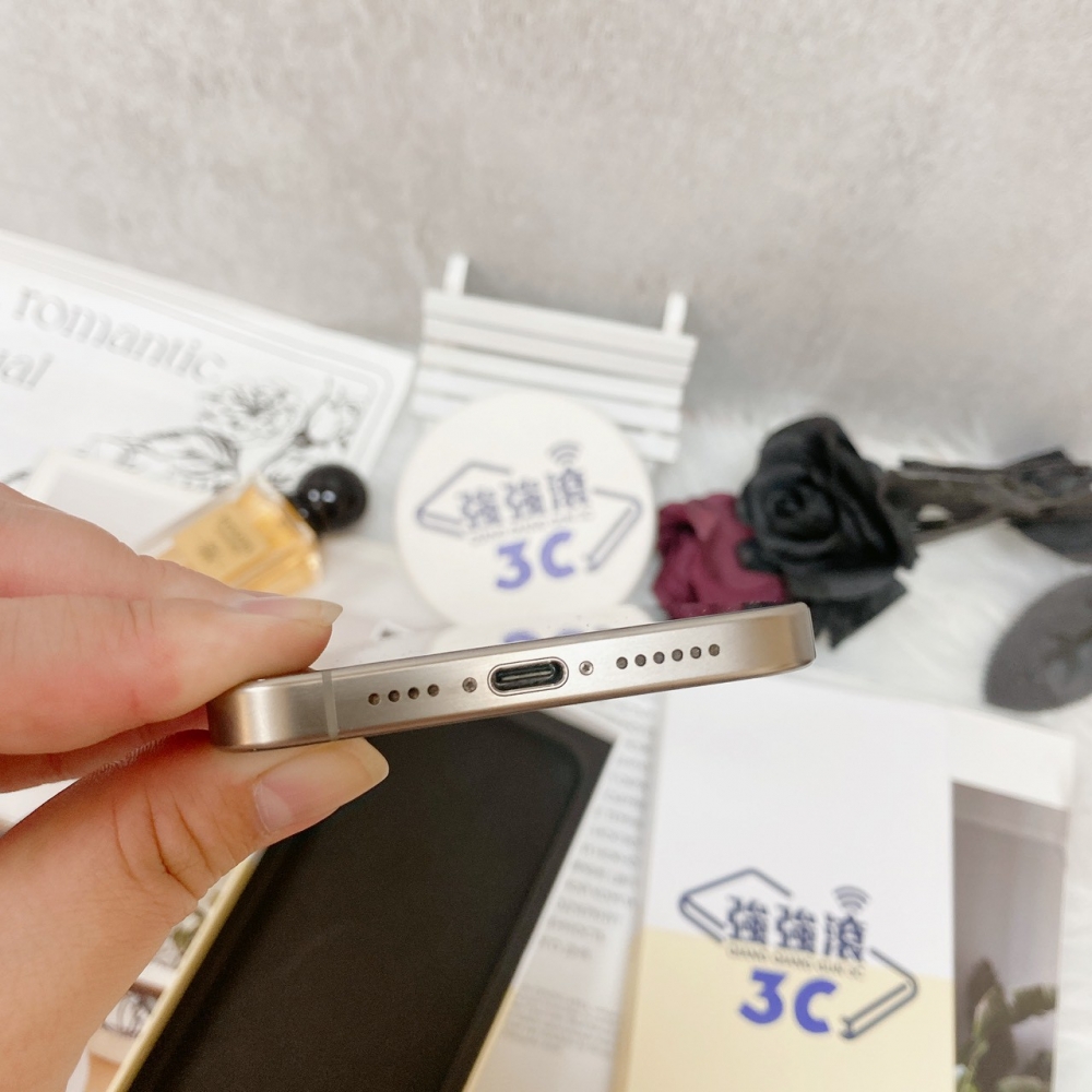 佳里-二手 iPhone15 Pro Max 512G 原色 #12172（店家保固365天）