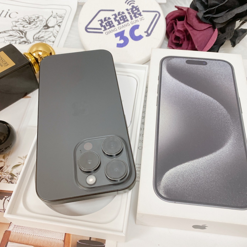 佳里-二手 iPhone15 Pro 256G 黑色 #45569（店家保固365天）