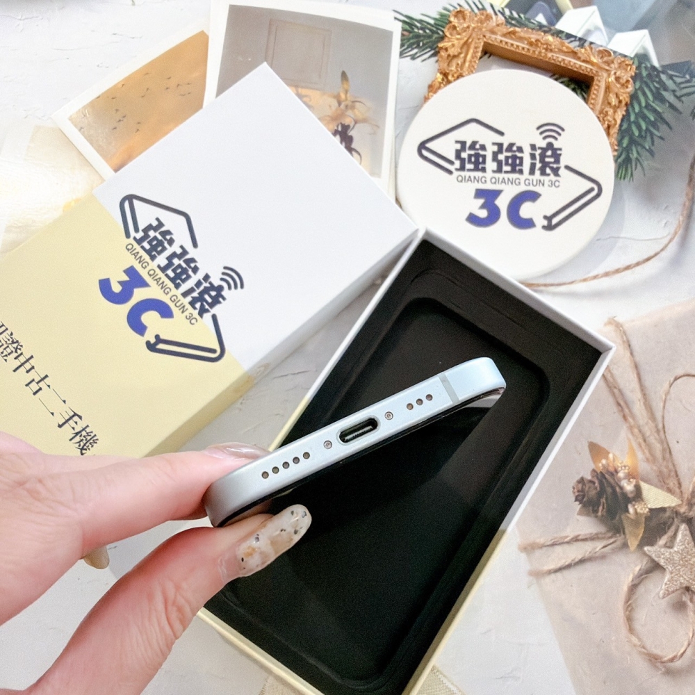 善化-二手iPhone15 128G 藍色 #13264（店保365天）