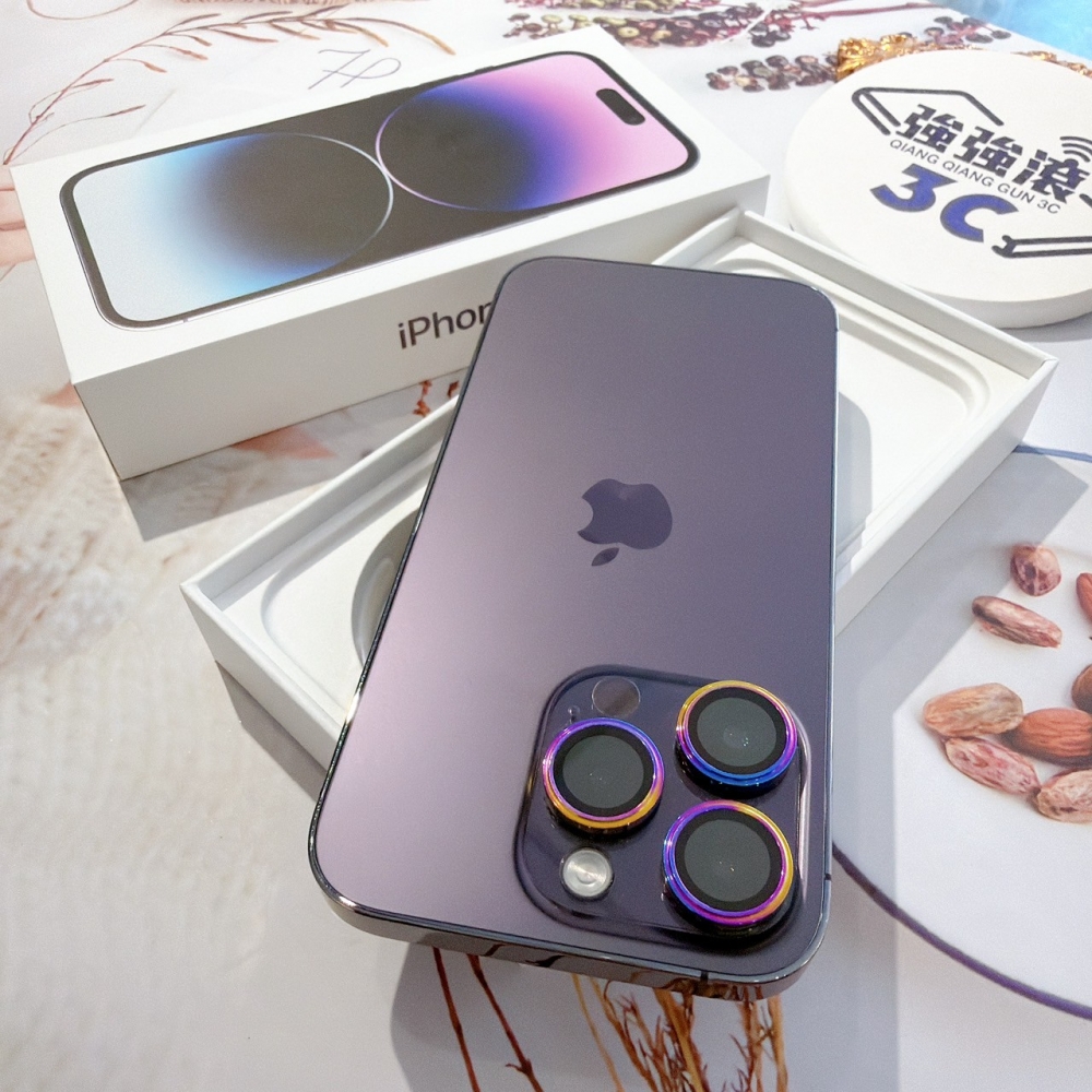 善化-二手iPhone14 Pro 256G 紫色 #33415（店保365天）