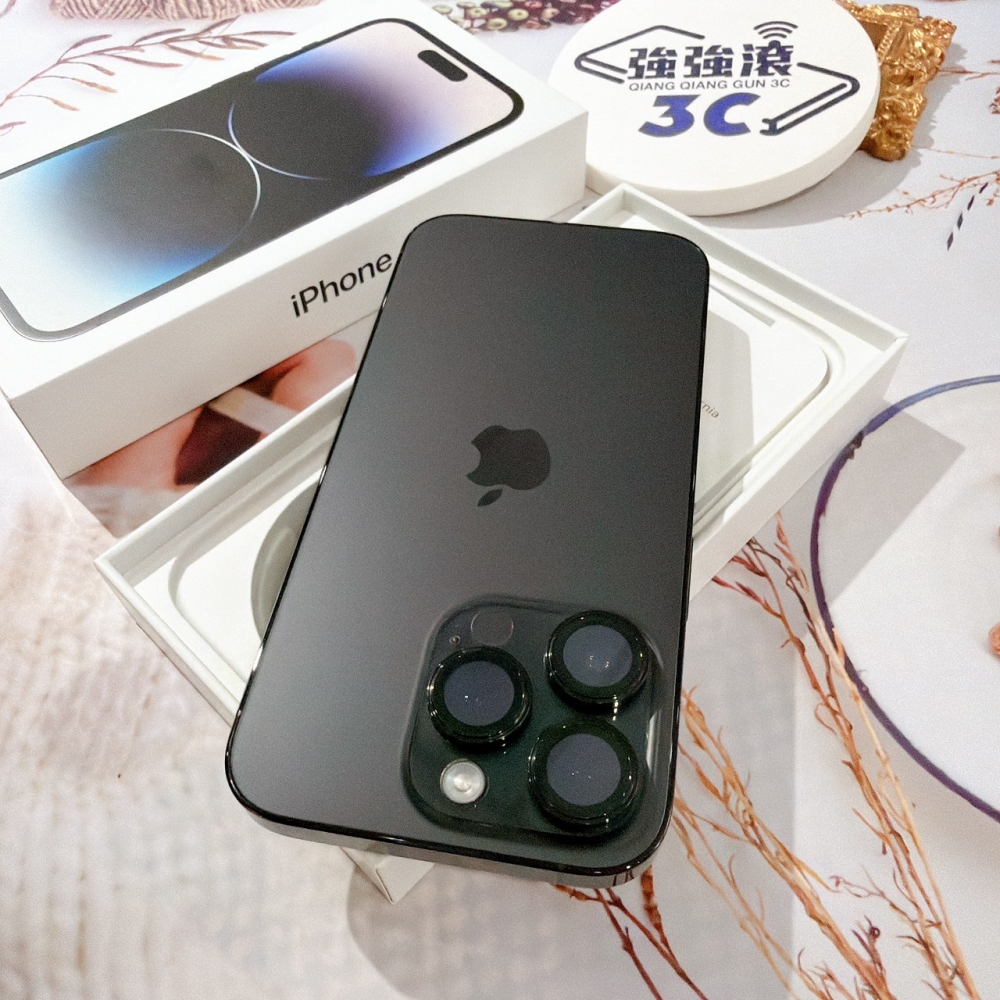 善化-二手iPhone14 Pro 128G 黑色 #50498（店保365天）