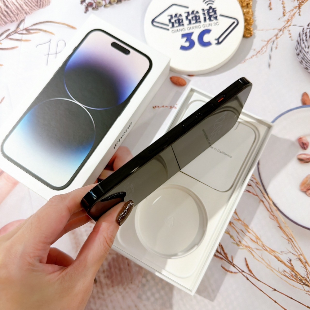 善化-二手iPhone14 Pro 128G 黑色 #50498（店保365天）