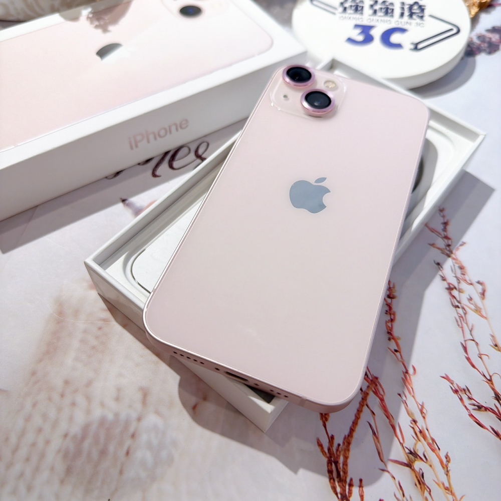 善化-二手iPhone 13 128G 粉色*62738（店保365天）