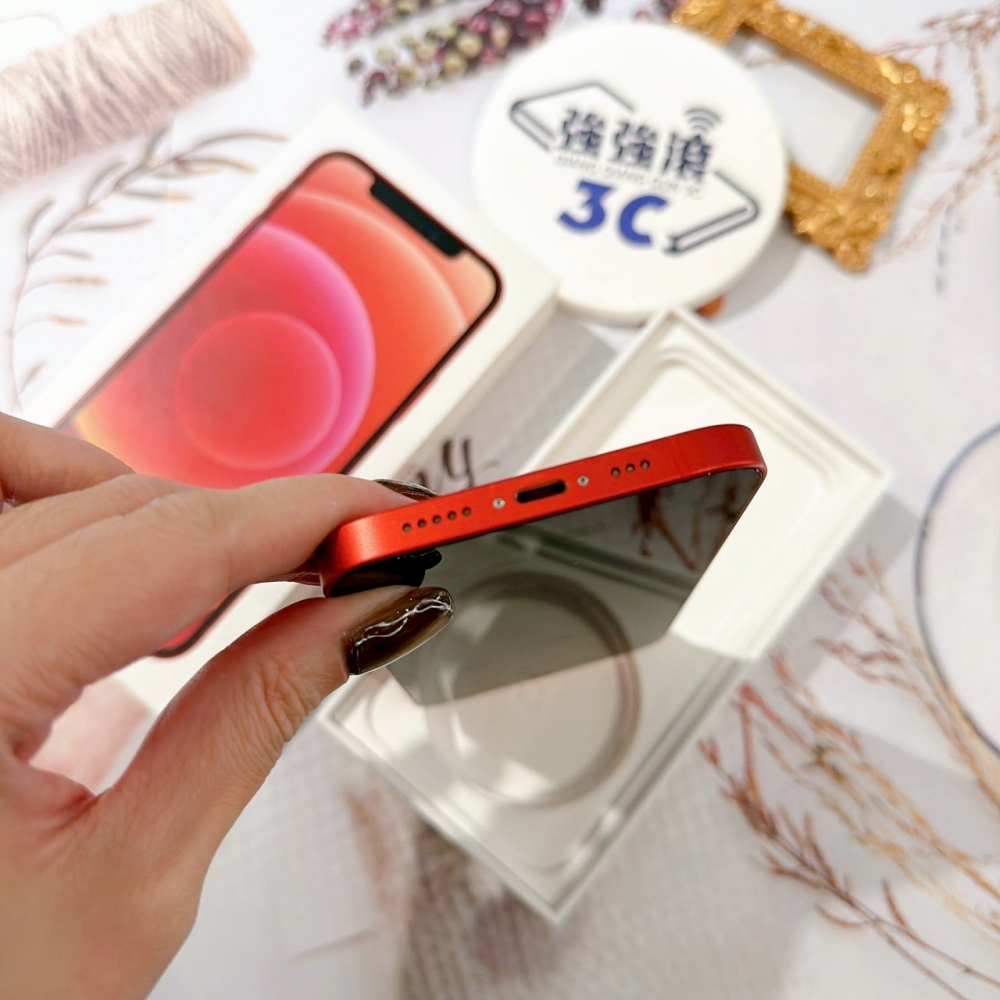善化-二手iPhone12 128G 紅色 #63070（店保90天）