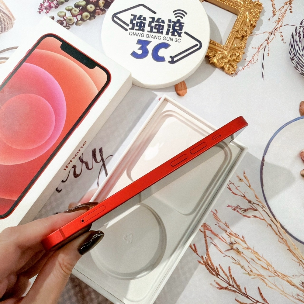 善化-二手iPhone12 128G 紅色 #63070（店保90天）