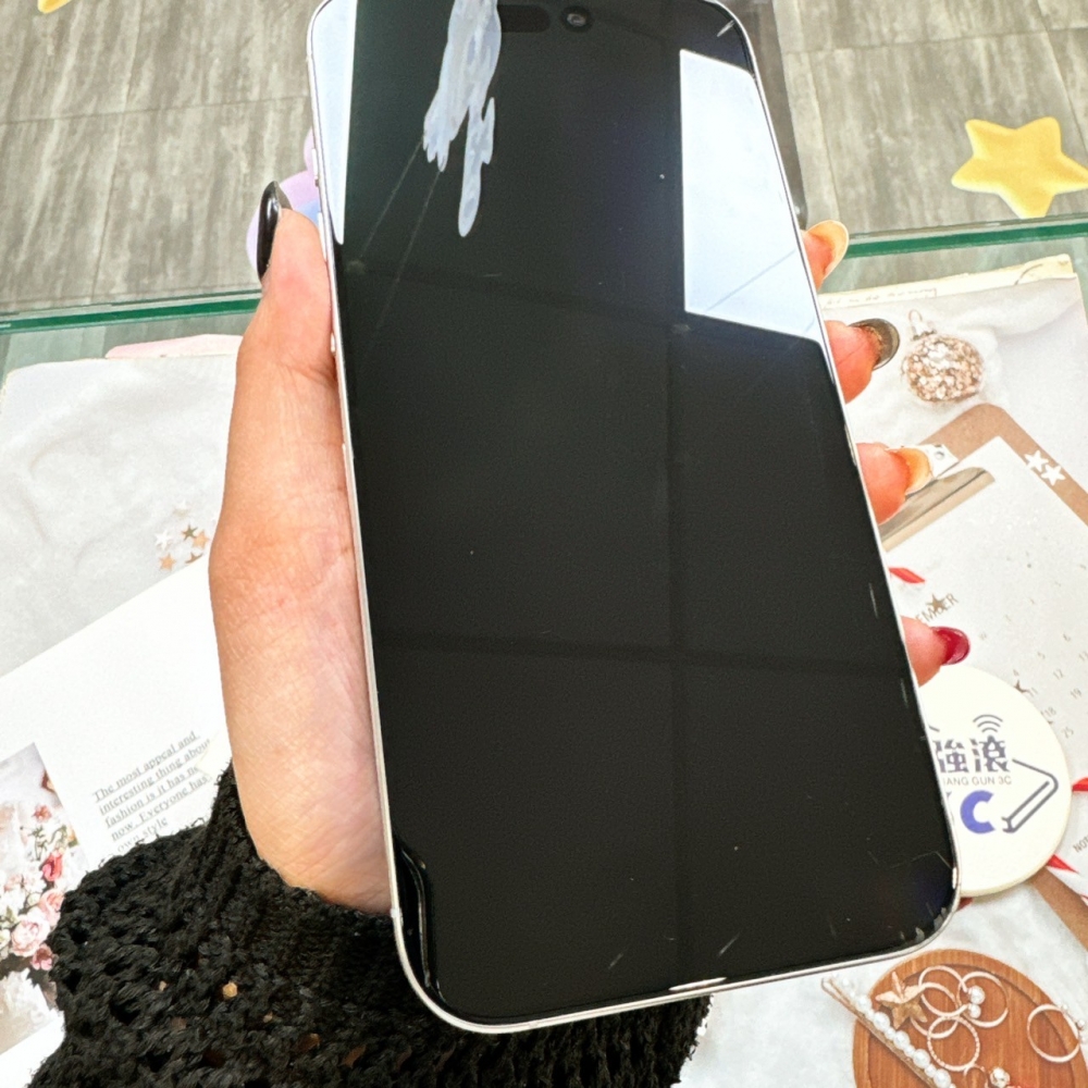 二手16 Pro Max 256G 白色*21711 (店保365天）