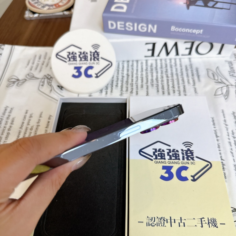 鹽行-二手 iPhone13Pro128G 藍 *12206