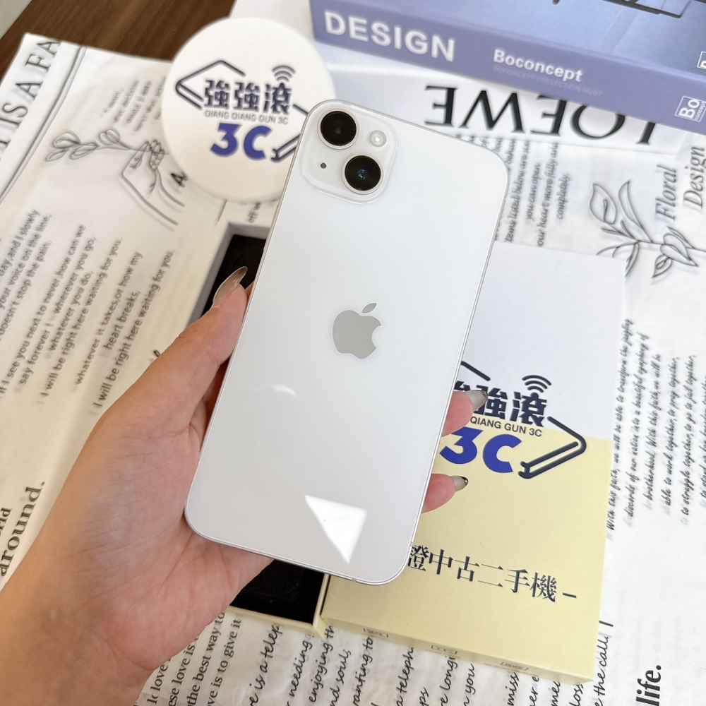 鹽行-二手14 Plus 128G 白色*44025(獨家保固一年)