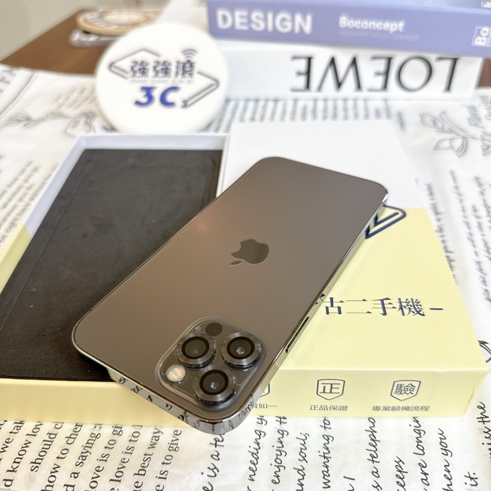 鹽行-二手 iPhone 12 Pro 256G 黑色 #74197(店保90天)