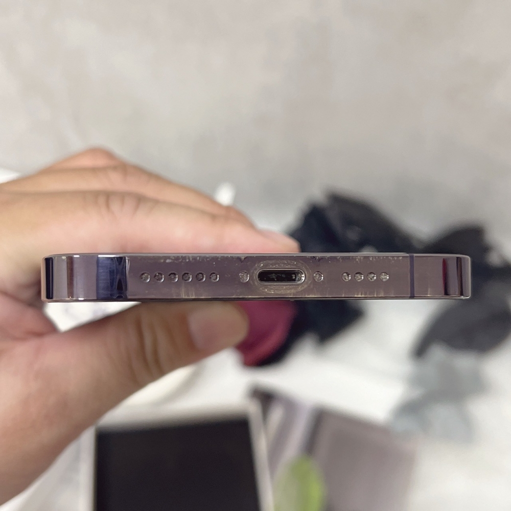 佳里-二手 iPhone14 Pro Max 256G 紫色 #64600（店家保固365天）