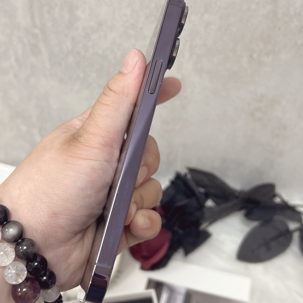 佳里-二手 iPhone14 Pro Max 256G 紫色 #64600（店家保固365天）
