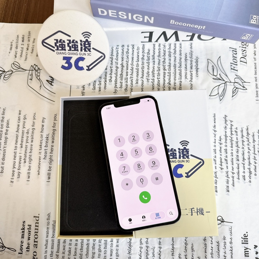 鹽行-二手 iPhone 12 Pro Max 128G 藍色*15543（店保90天）