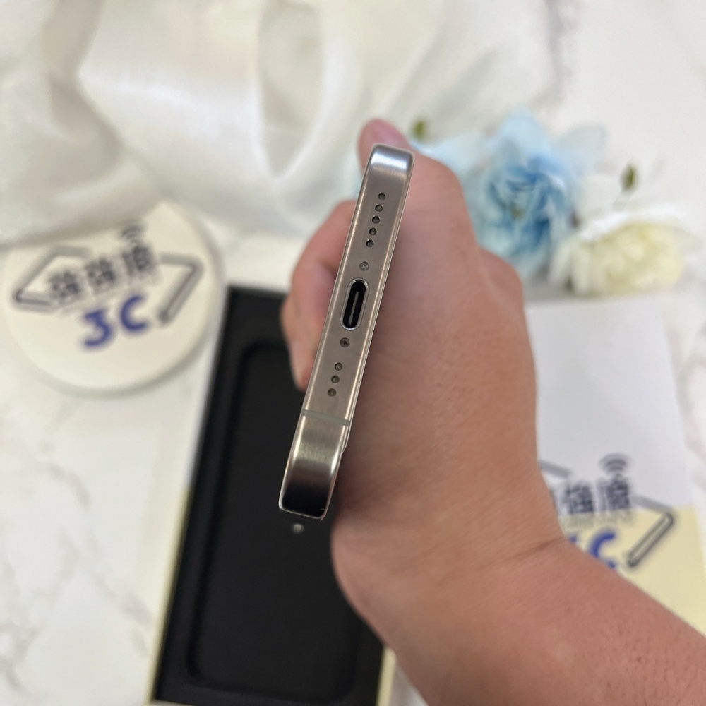 二手 iPhone 15 Pro 256G 原鈦色*68354（店保365天）