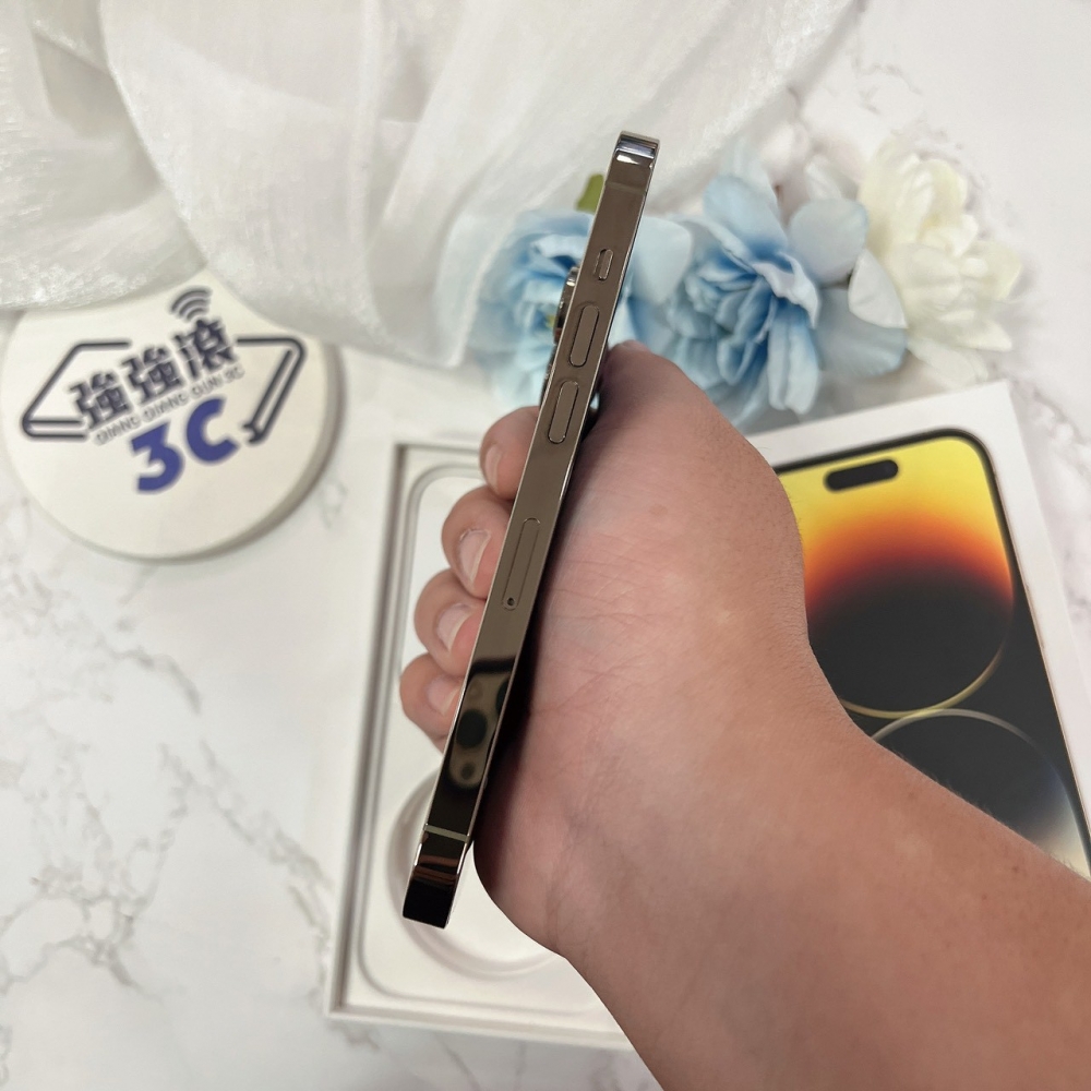 二手14 Pro 256G 金色*90885 (店保365天）