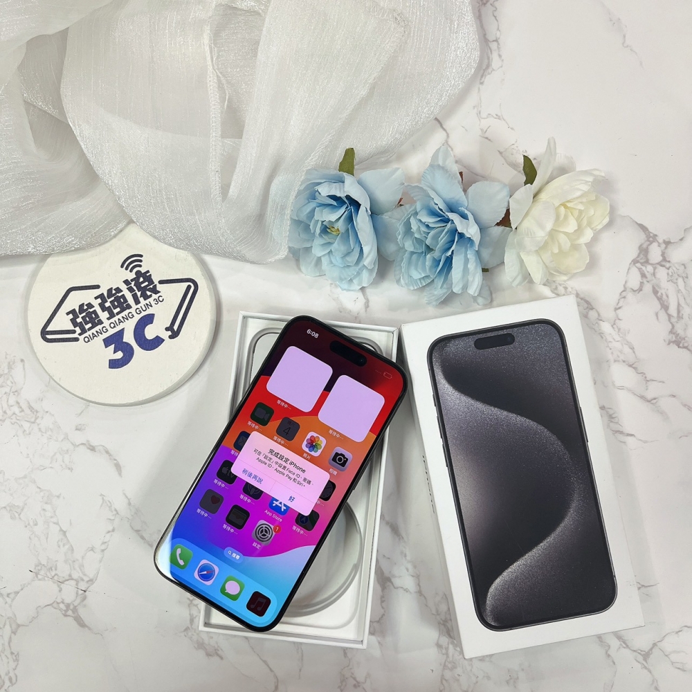 二手 iPhone 15 pro 128G 黑色*37182(店保365天)