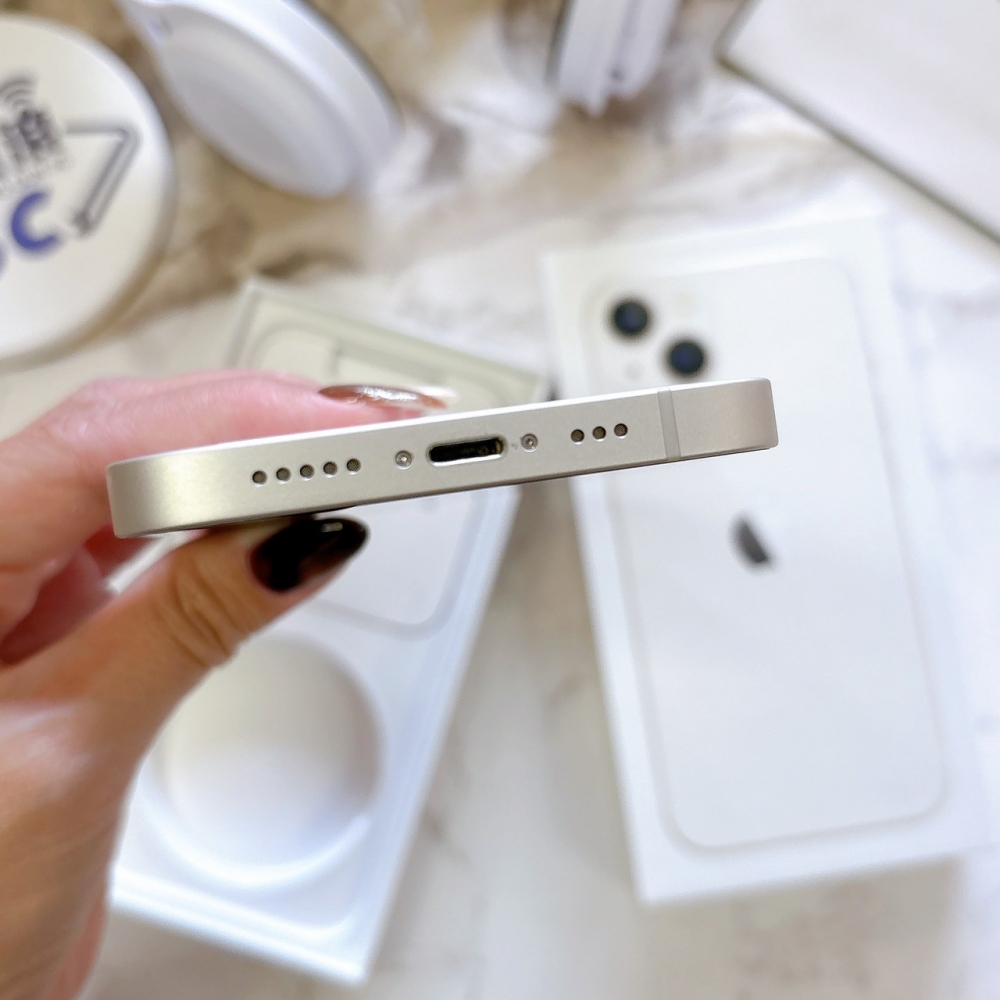 二手 iPhone 13 128G白*42069（店家保固365天）