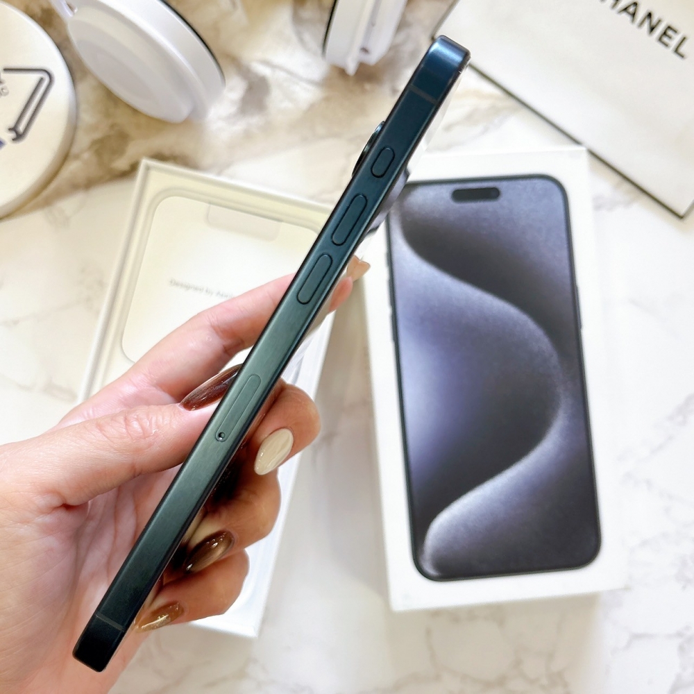 二手 iPhone 15ProMax256G藍*12509（店家保固365天）
