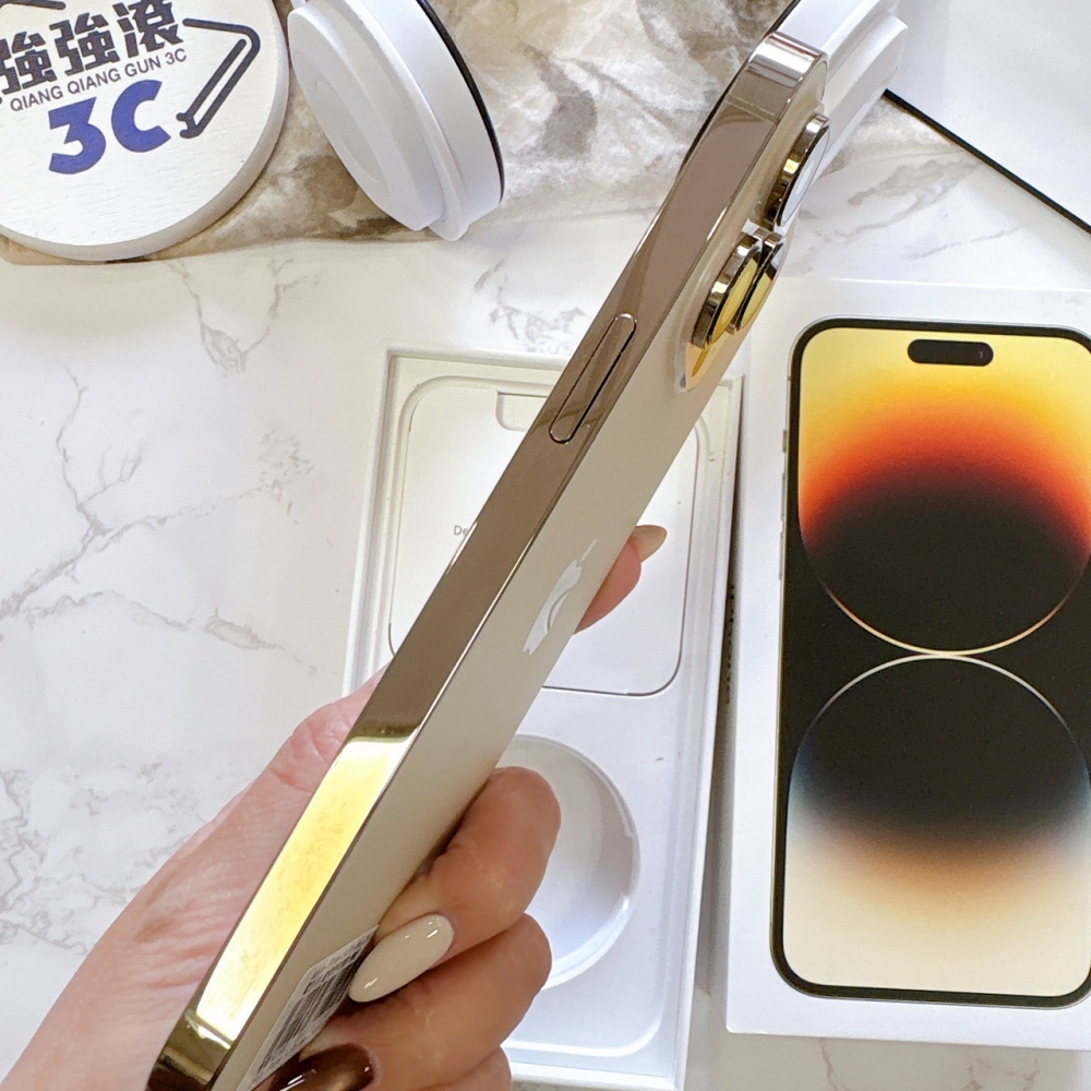 二手 iPhone 14ProMax256G金*10149（店家保固365天）