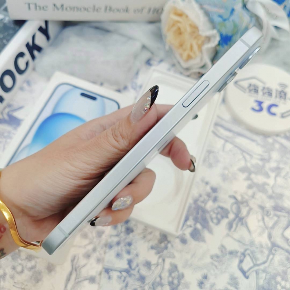 歸仁-二手 IPhone15 plus 256G 藍色#23765(店家保固365)