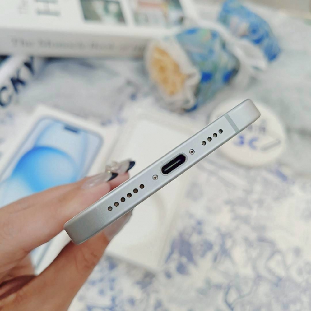 歸仁-二手 IPhone15 plus 256G 藍色#23765(店家保固365)