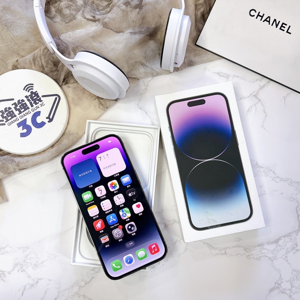 二手 iPhone14Pro 128G 紫*44032（店家保固365天）