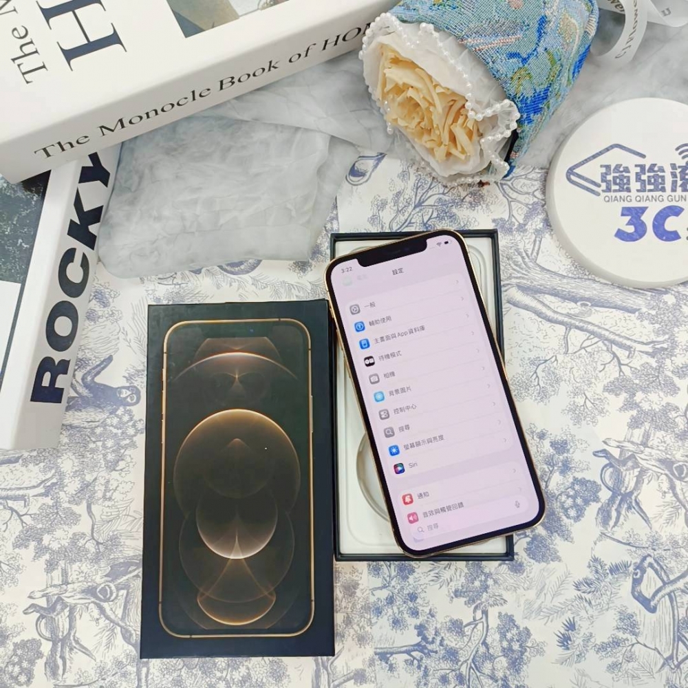 歸仁-二手 IPhone12 pro 128G 金色#31900(店家保固90)