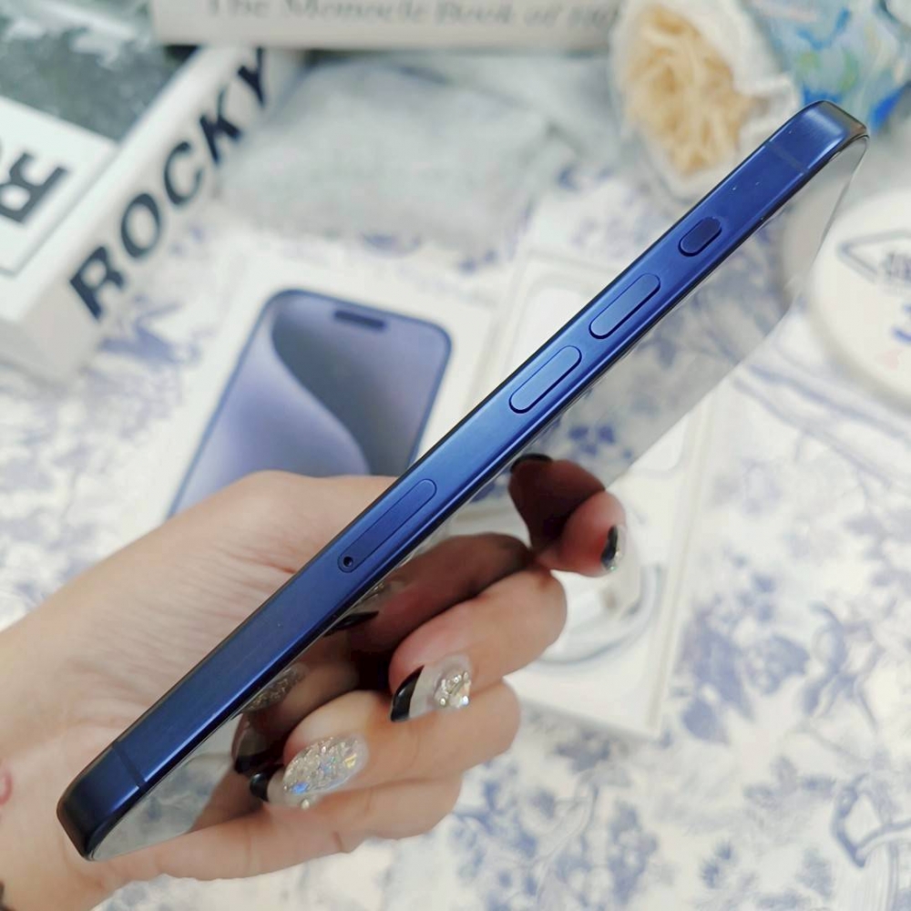 歸仁-二手 IPhone15Pro 128G 藍色#51000（店保365天）