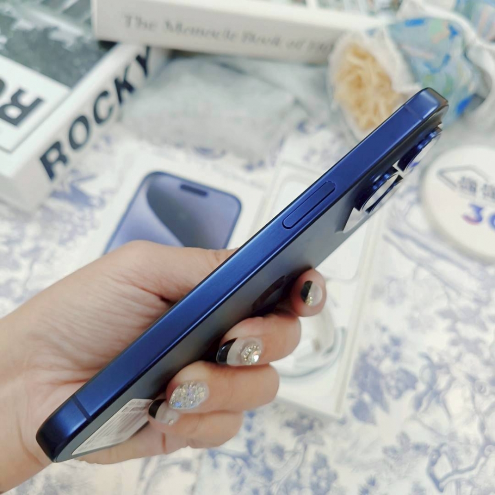 歸仁-二手 IPhone15Pro 128G 藍色#51000（店保365天）