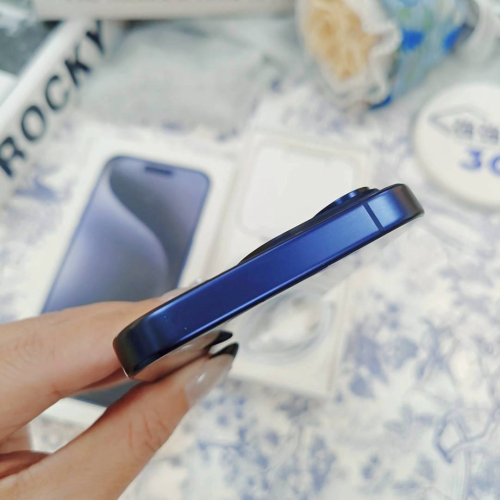 歸仁-二手 IPhone15Pro 128G 藍色#51000（店保365天）