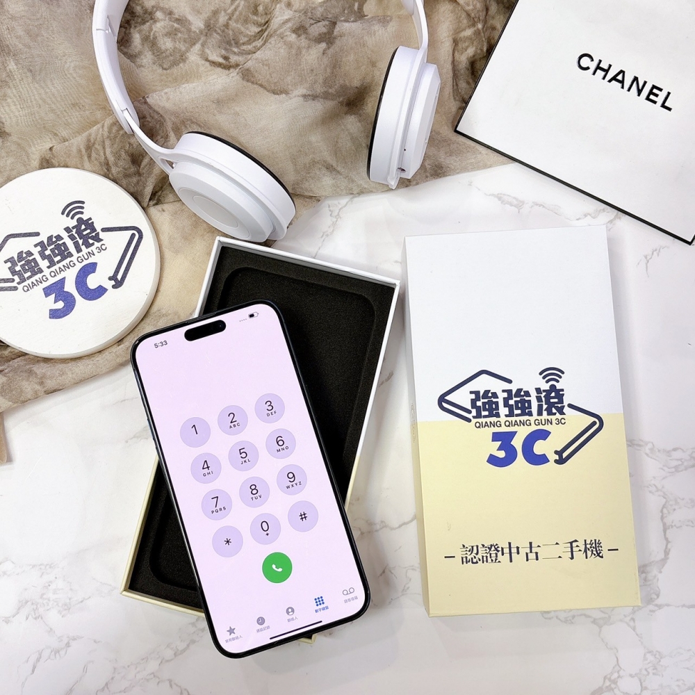 二手 iPhone15ProMax 256G 藍*90922（店家保固365天）