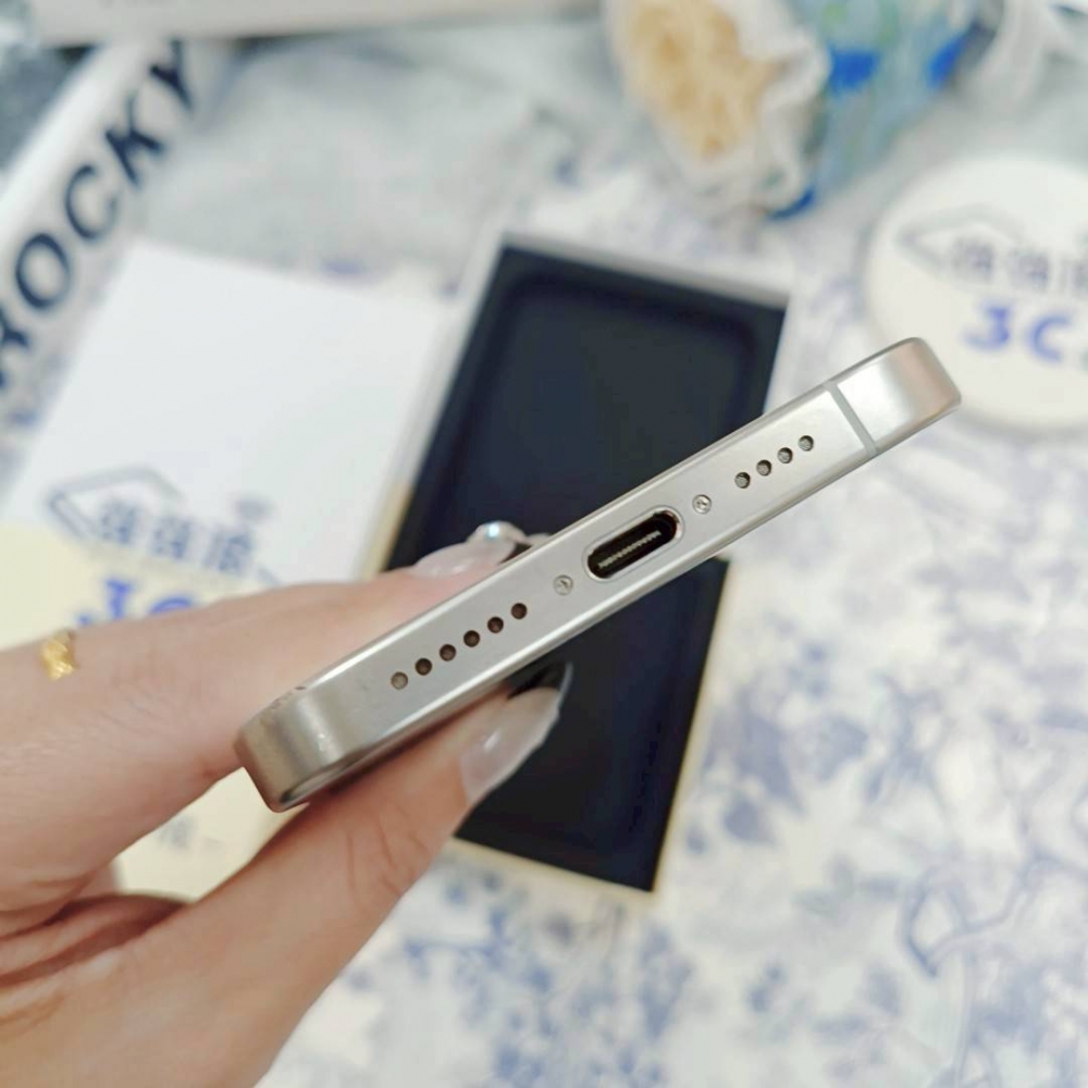 歸仁-二手 IPhone15Pro max 256G 白色#49254（店保365天）