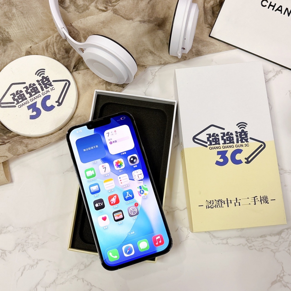 二手 iPhone13ProMax 256G 藍*07856（店家保固365天）