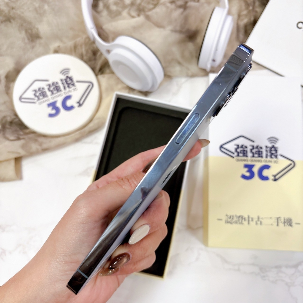 二手 iPhone13ProMax 256G 藍*07856（店家保固365天）