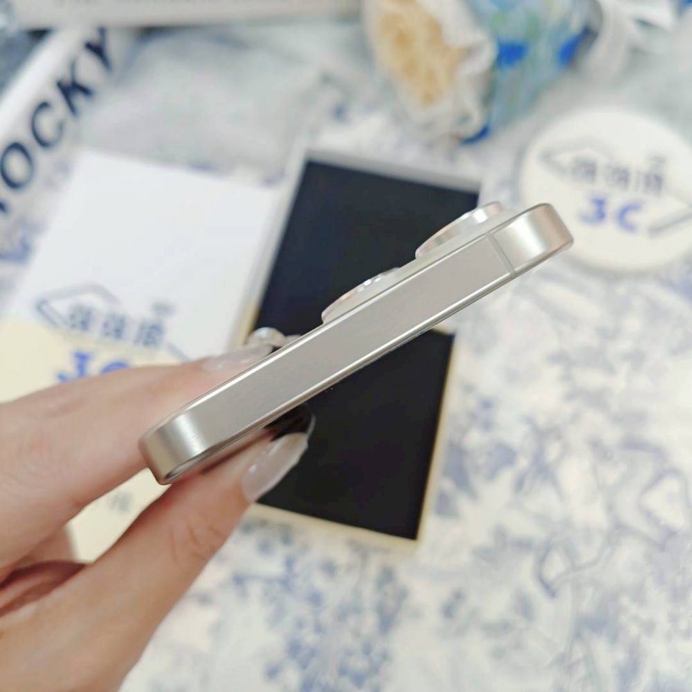 歸仁-二手 IPhone15Pro max 256G 白色#54341（店保365天）