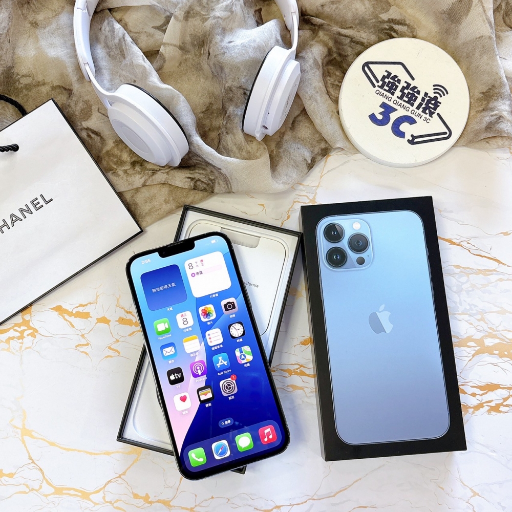 二手 iPhone13ProMax256G 藍*41547（店家保固365天）