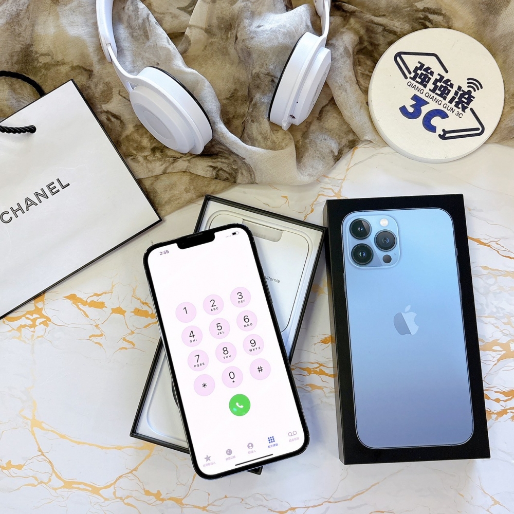 二手 iPhone13ProMax256G 藍*41547（店家保固365天）