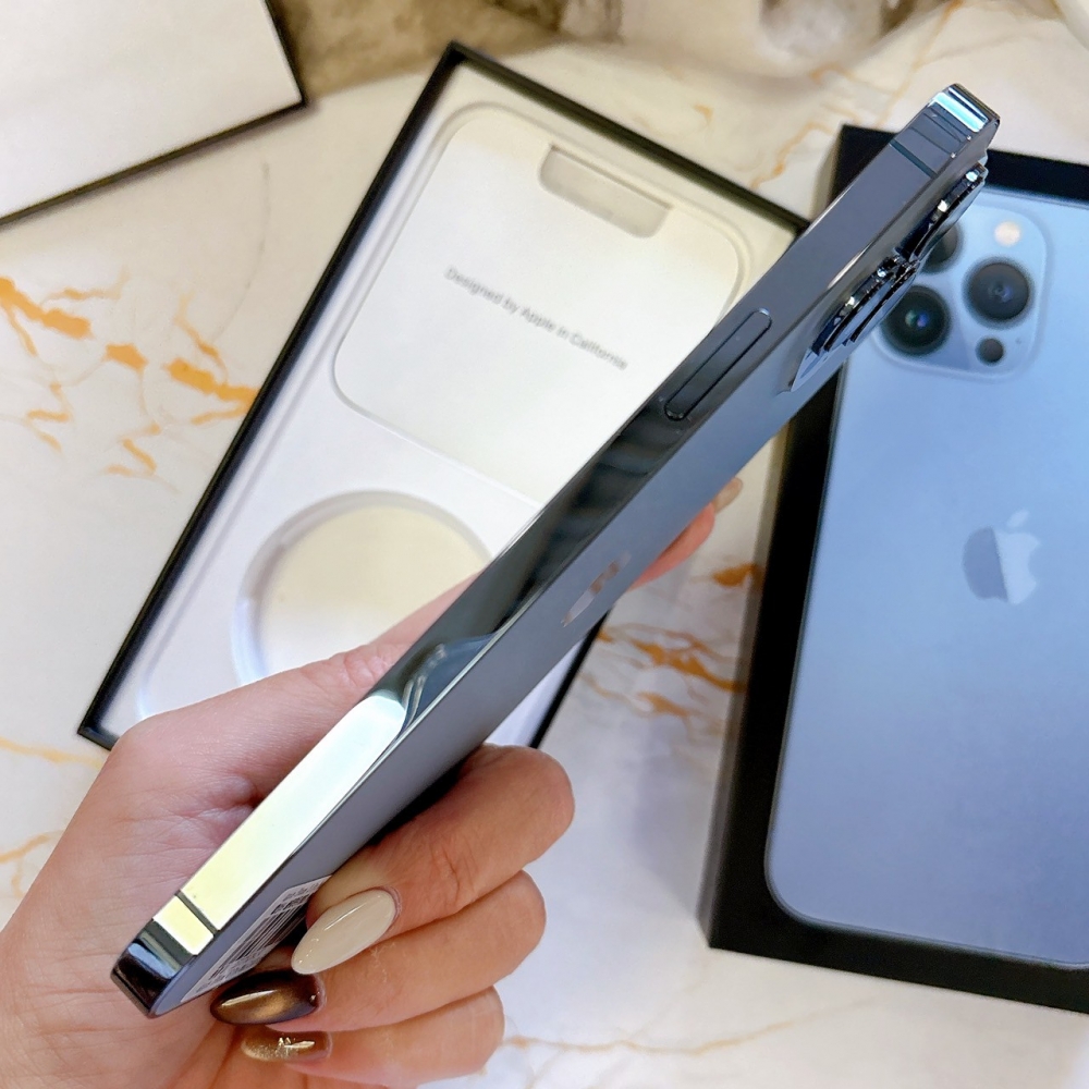 二手 iPhone13ProMax256G 藍*41547（店家保固365天）