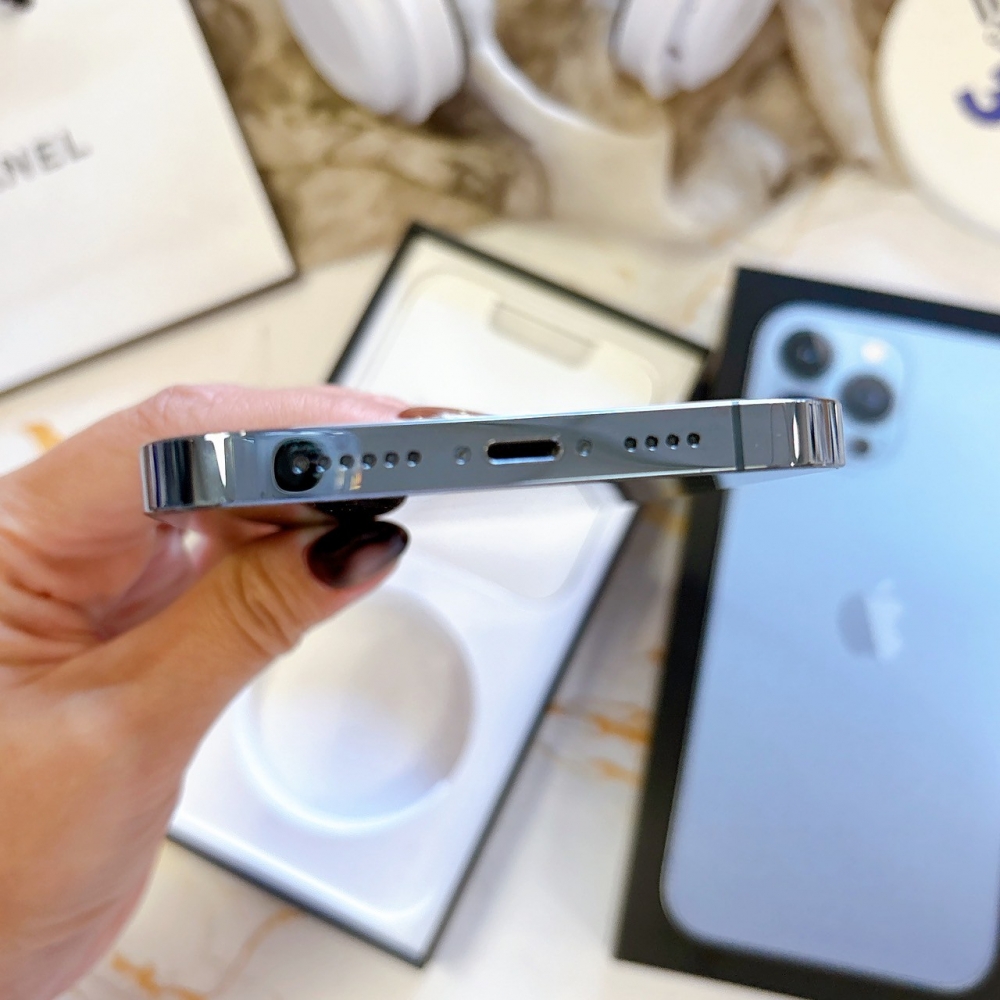 二手 iPhone13ProMax256G 藍*41547（店家保固365天）